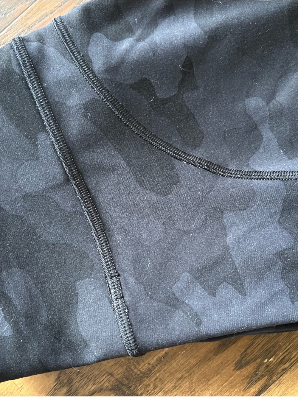 lululemon athletica Black Camo Leggings